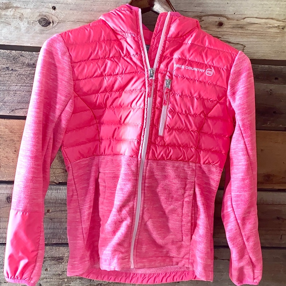 Free Country Youth Winter Jacket Pink Size Medium